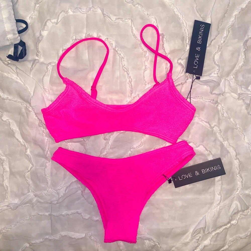 Two piece bathing suit